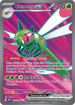 Yanmega ex | Destined Rivals | TCG Card Database