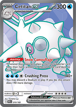 Cetitan ex | Destined Rivals | TCG Card Database
