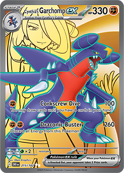 Cynthia's Garchomp ex | Destined Rivals | TCG Card Database