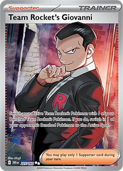 Team Rocket's Giovanni | Destined Rivals | TCG Card Database