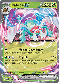 rabsca pokemon card Rabsca ex | Destined Rivals