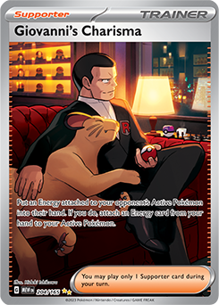 Giovanni’s Charisma