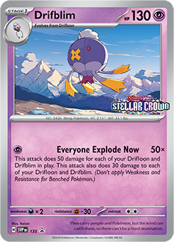 Drifblim | Scarlet & Violet Promo Cards | TCG Card Database