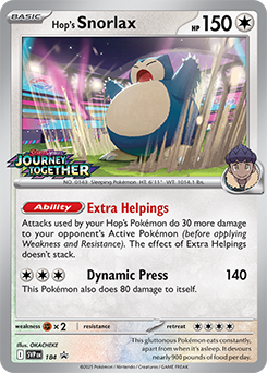 Hop’s Snorlax