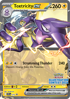 Toxtricity ex | Scarlet & Violet Promo Cards | TCG Card Database