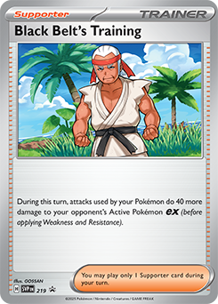 Black Belt's Training | Scarlet & Violet Promo Cards | TCG Card