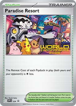 Paradise Resort | Scarlet & Violet Promo Cards | TCG Card Database