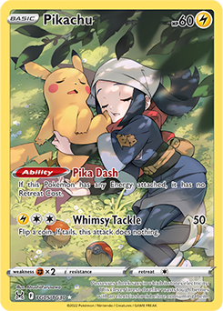 Pikachu Pokémon card
