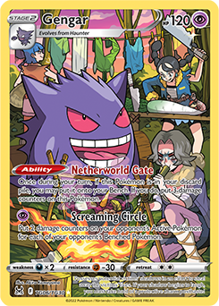 Gengar Pokémon card