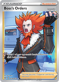 Boss's Orders Pokémon card