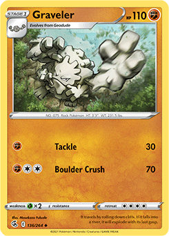 Graveler | Fusion Strike | TCG Card Database