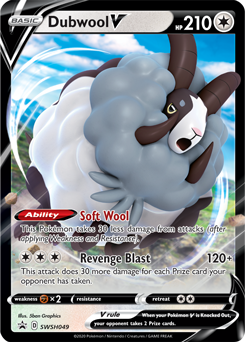 Dubwool V - Shining Fates: Shiny Vault - Pokemon Card Prices & Trends