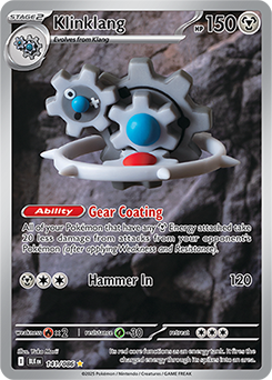 Klinklang 140 ポケモンカード Klinklang Hp 140 Holo #73 Pokemon Card 2016 | eBay