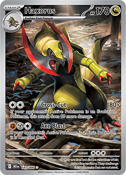 ブラッキー.ダ−クステア−HP70キラカ−ド Haxorus | Black Bolt | TCG Card Database