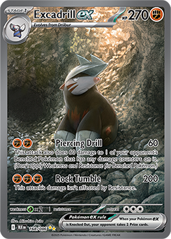Excadrill ex | Black Bolt | TCG Card Database