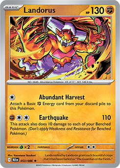 ポケモンカードゲーム Xy Landorus Landorus R 030/064 SV7a Paradise Dragona - Pokemon Card