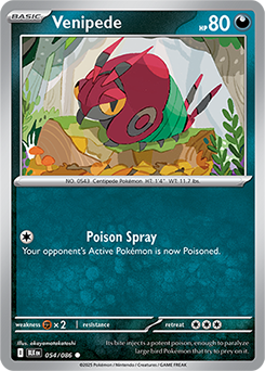 Venipede | Twilight Masquerade | TCG Card Database