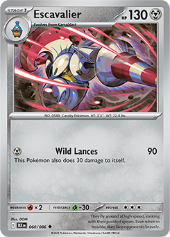 Escavalier | Darkness Ablaze | TCG Card Database